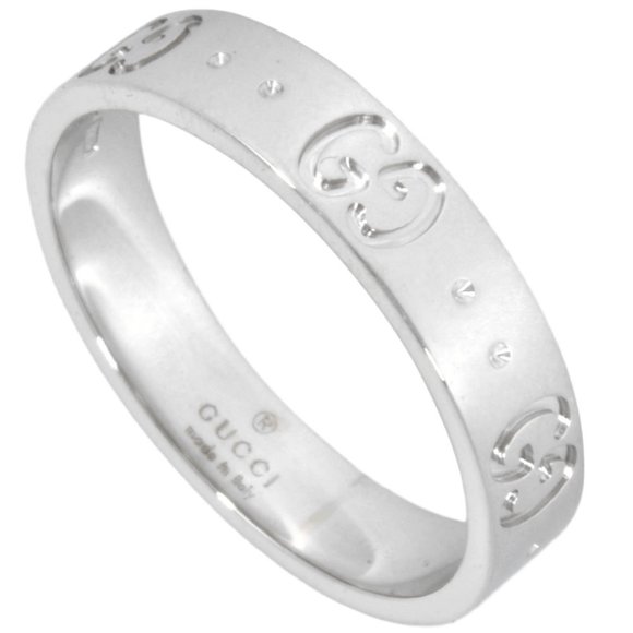 Gucci Icon Silver White Gold ring - Picture 1 of 7